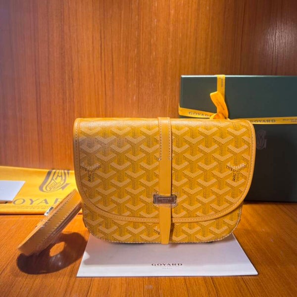 GOYARD BELVEDERE SIZE: 22*15*6.5 CM