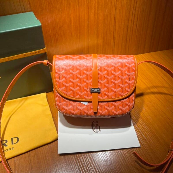 GOYARD BELVEDERE SIZE: 22*15*6.5 CM