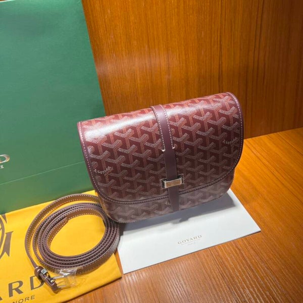GOYARD BELVEDERE SIZE: 22*15*6.5 CM