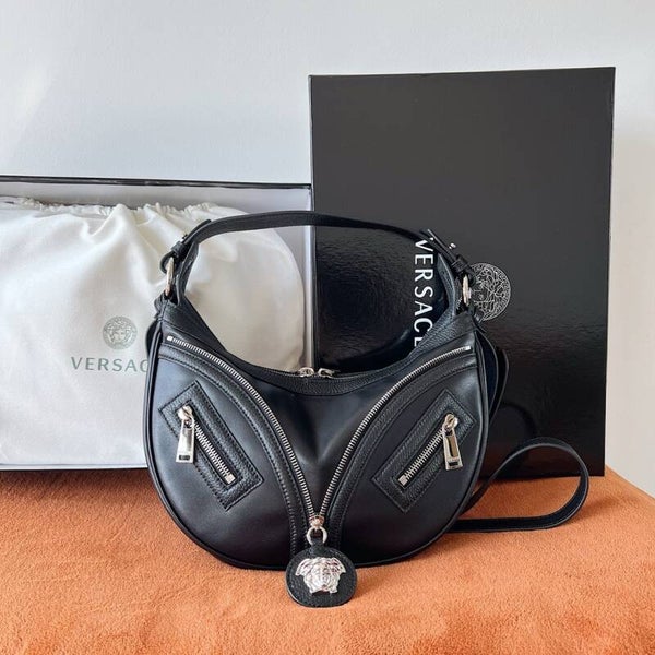 Medusa Versace's new crescent bag  cross-body/underarm