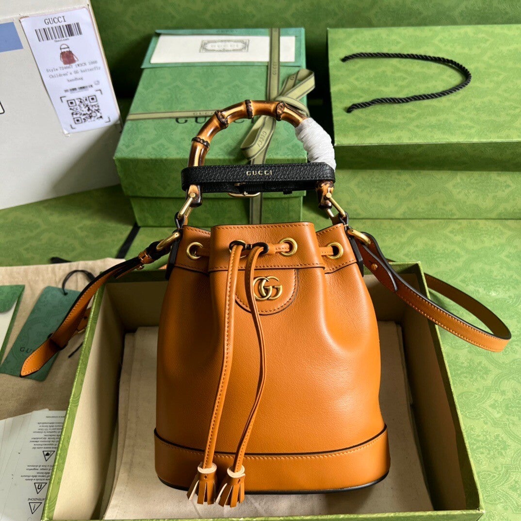 23ss Diana small bucket bag size-23.5*38*10.5cm z236106230