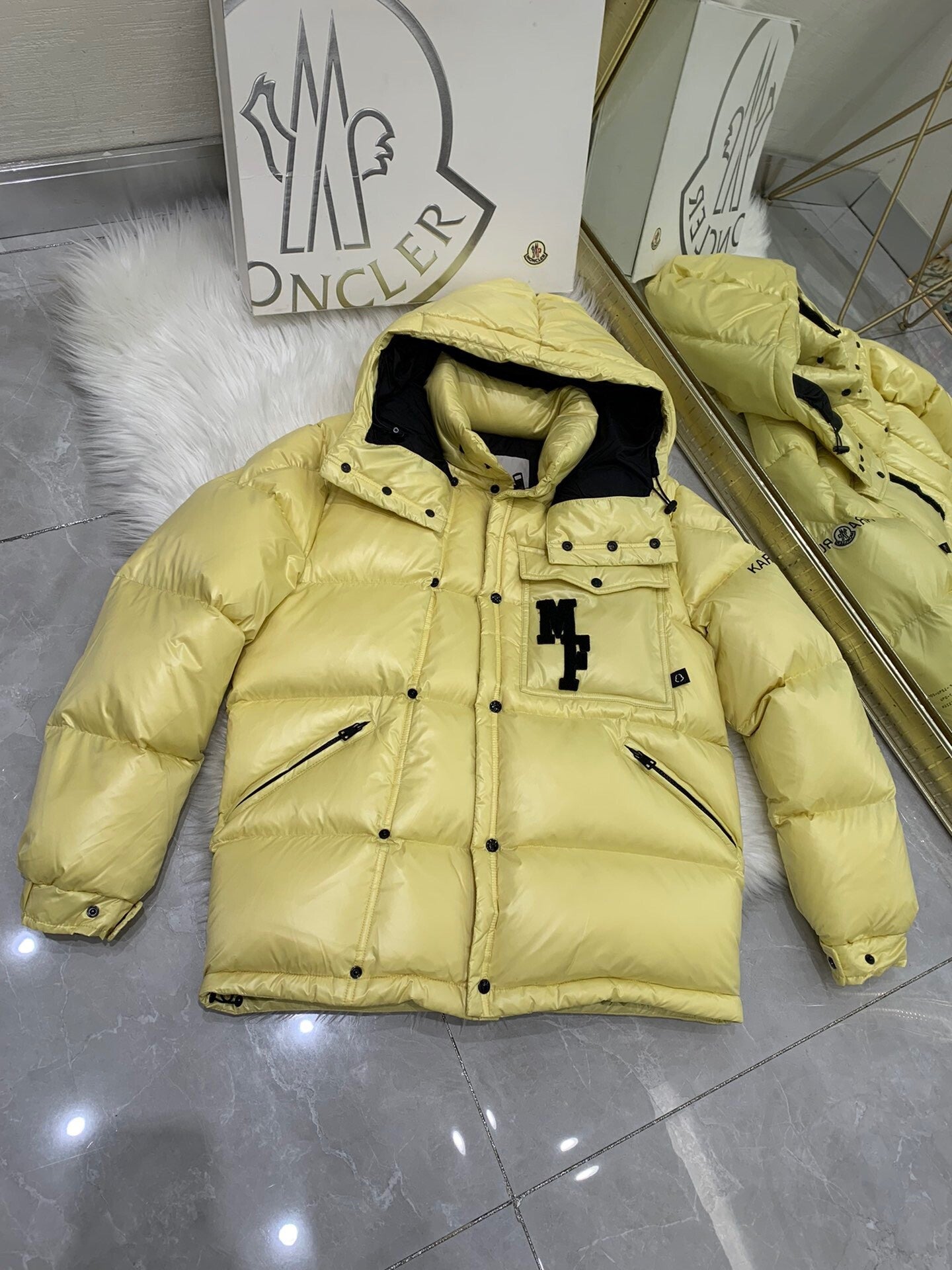 Monc1er 23FW latest model     Genius 7 FRGMT Fujiwara Hiroshi co-branded Jacket