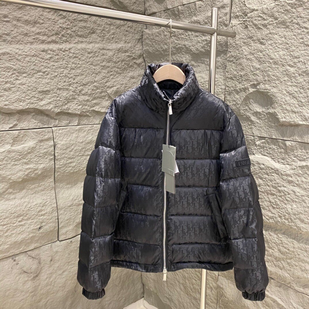 Dior old-fashioned oblique down jacket