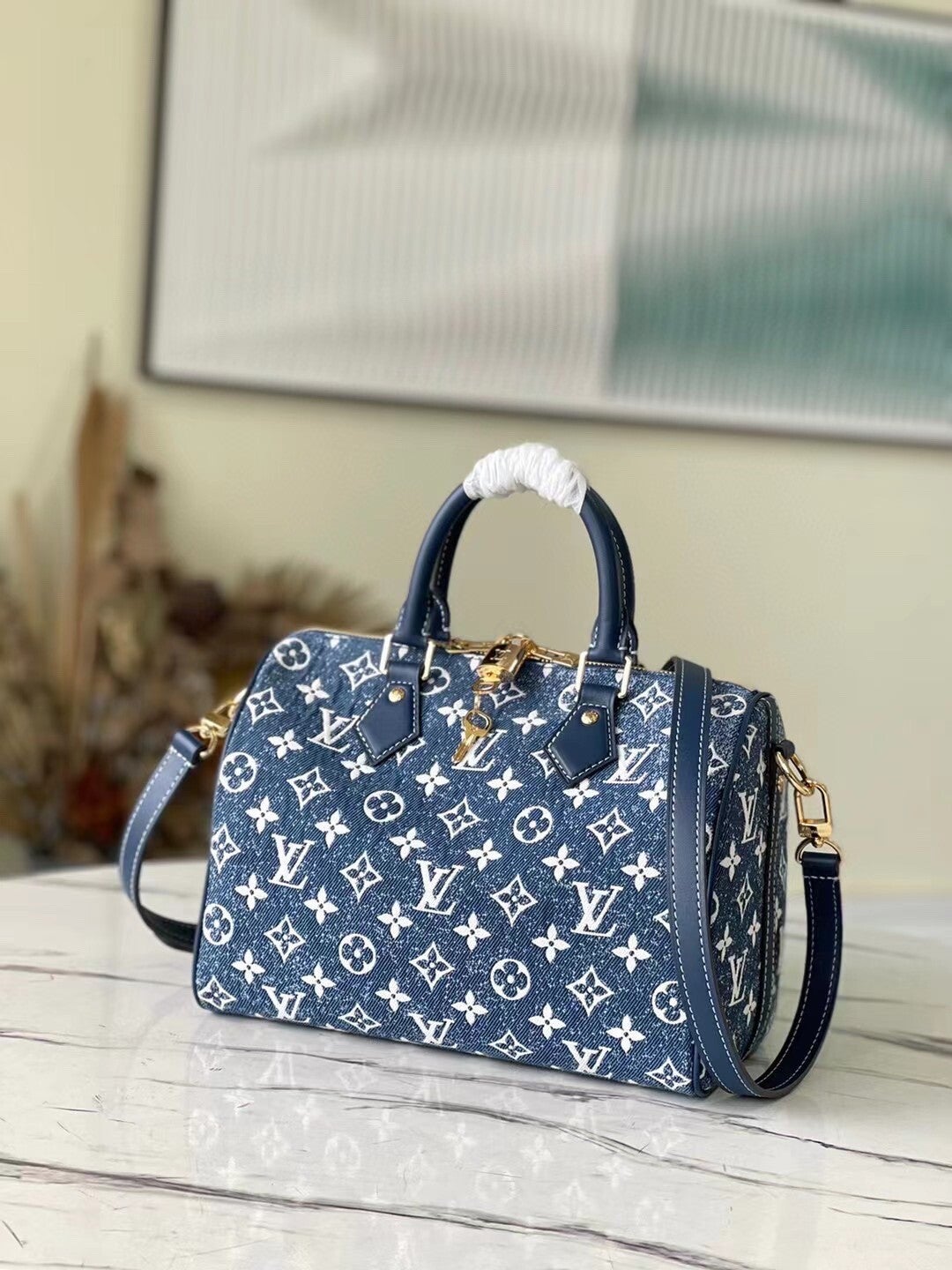23SS LV SPEEDY BAG 25 SIZE-25*19*15CM