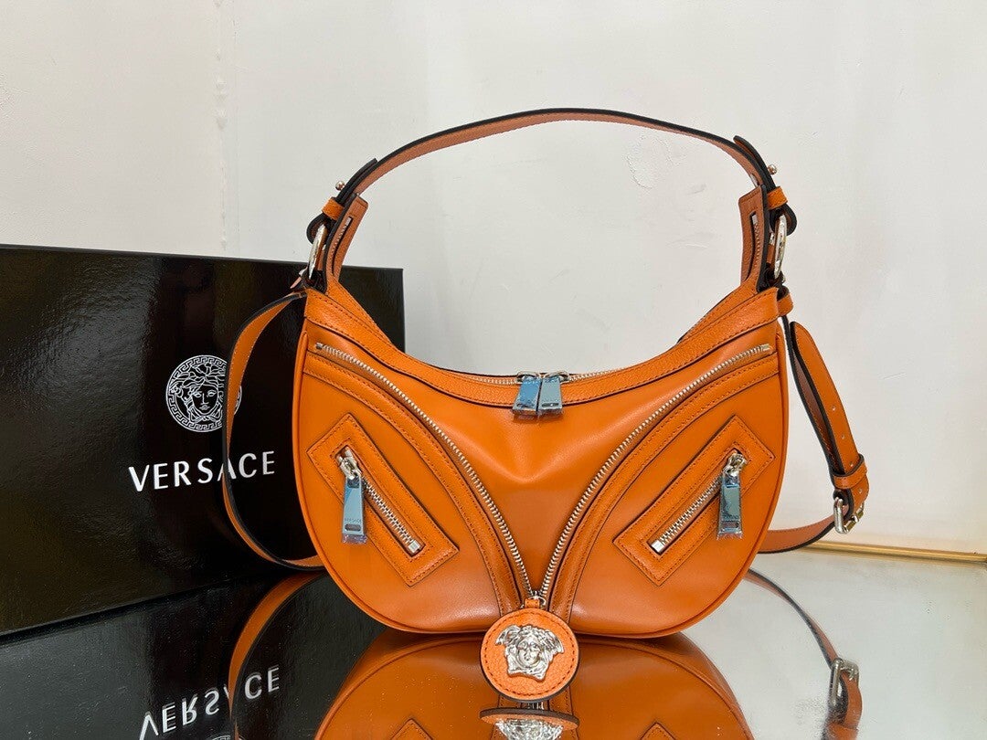 Medusa Versace's new crescent bag  cross-body/underarm