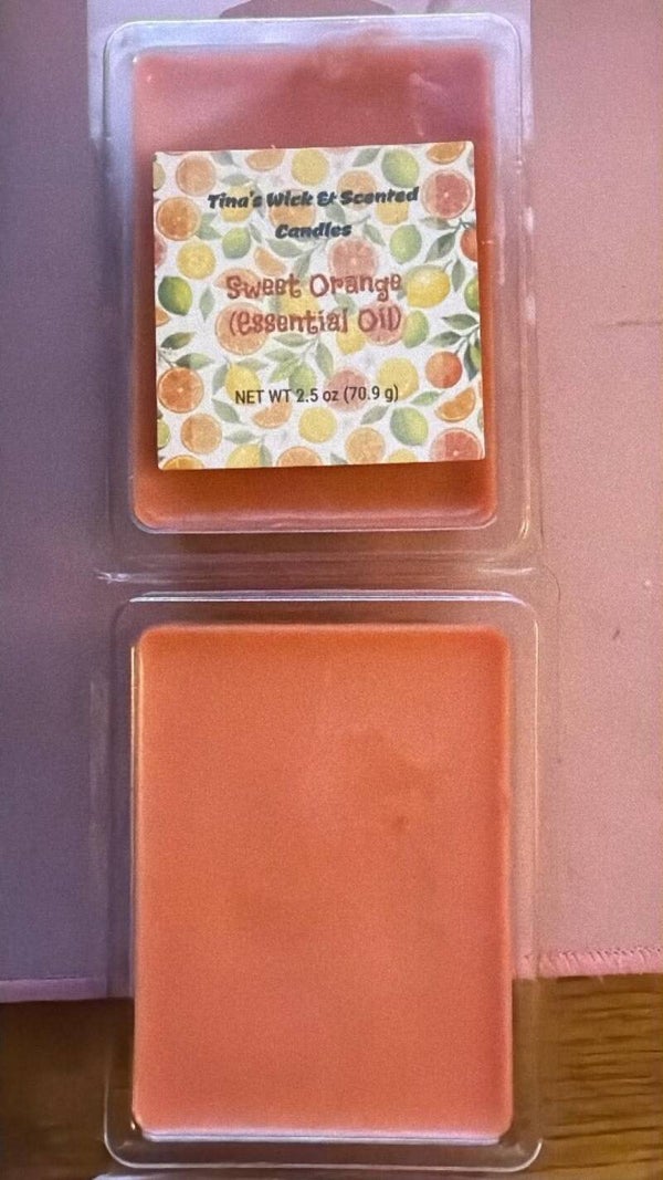 SWEET ORANGE SCENTED CUBES