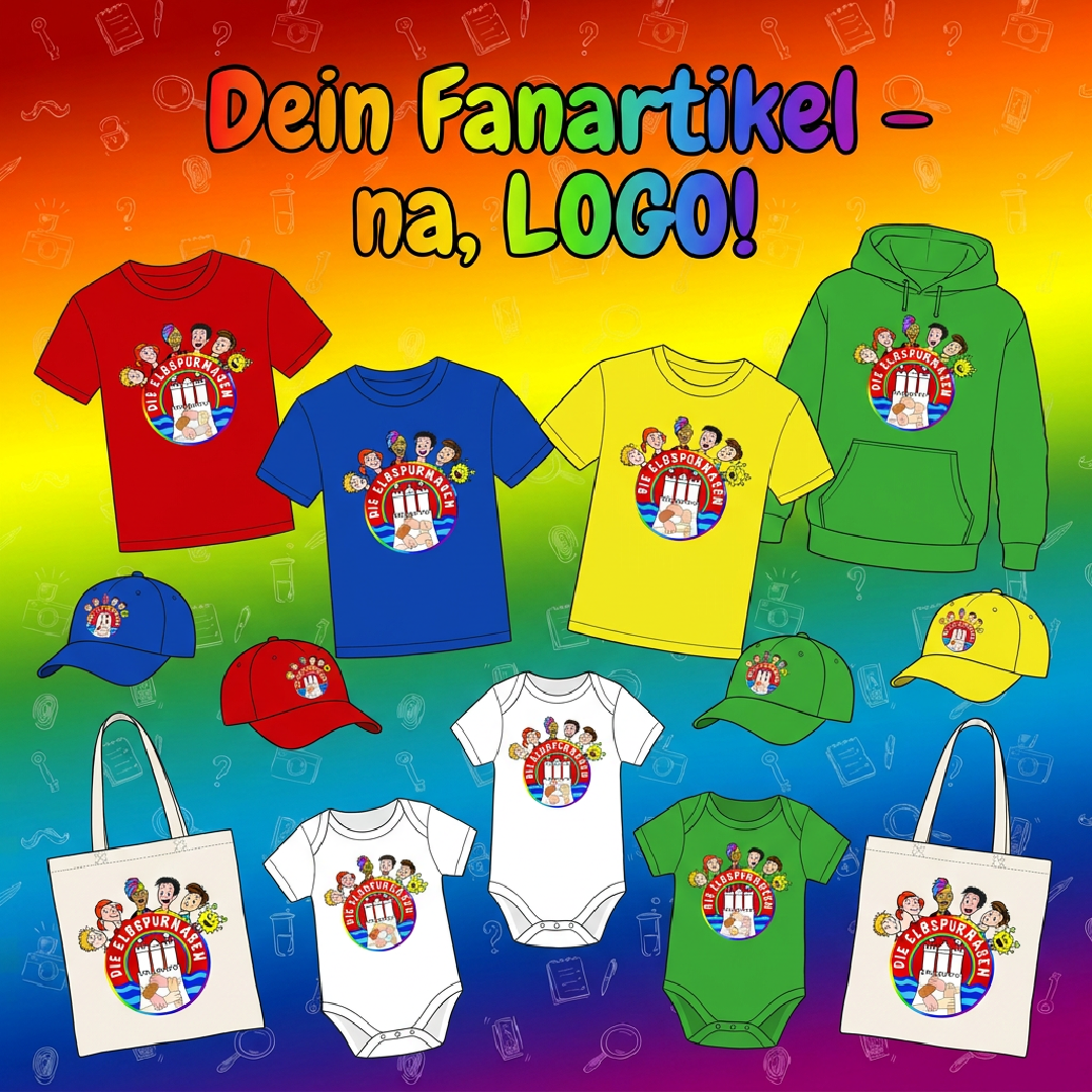 Das Elbspürnasen-Logo für deine Fanartikel