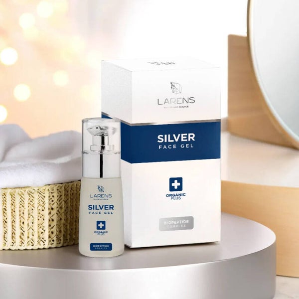 Gel facciale al collagene e peptidi con argento colloidale Silver Face Gel