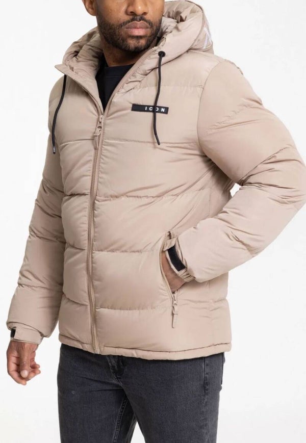 Icon winterjas beige