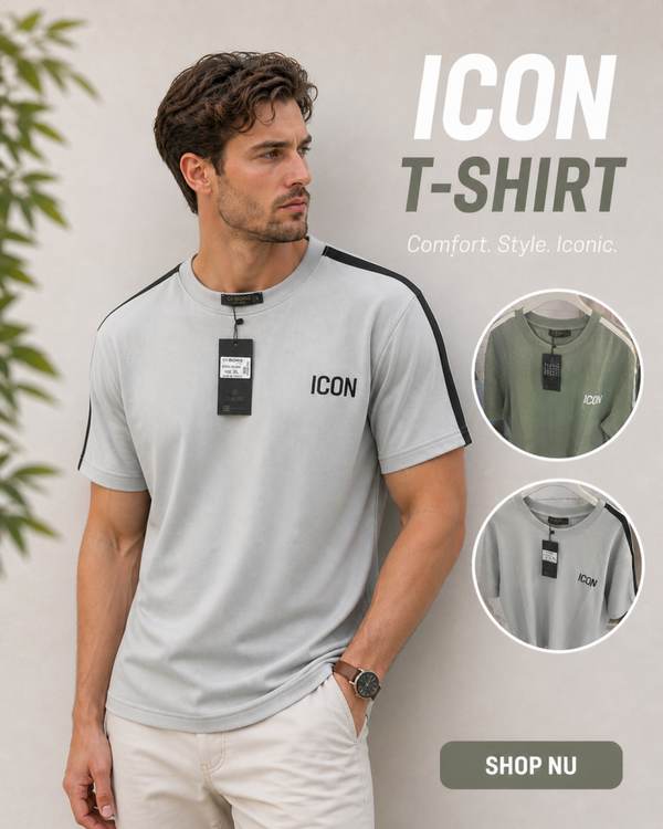 Icon T-shirt grijs