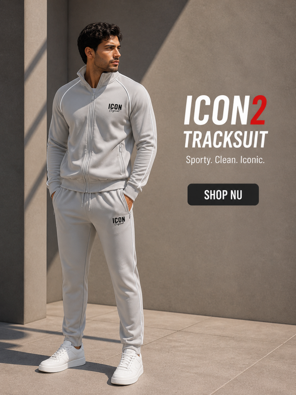 Icon trainingspak grijs