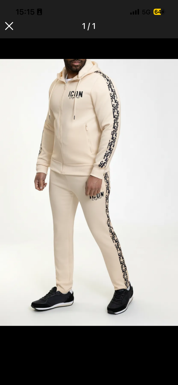 Trainingspak beige