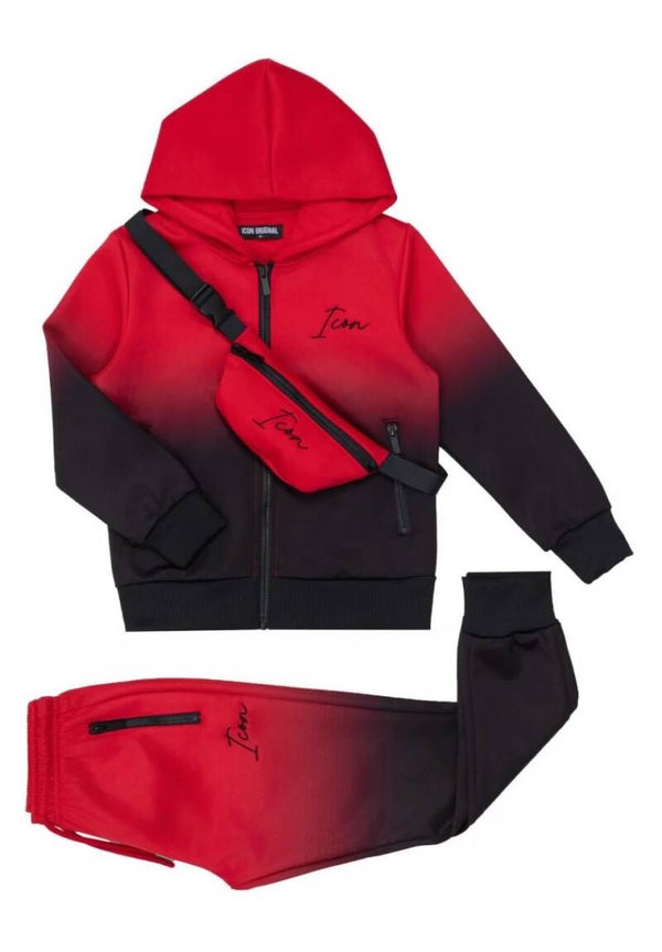 icon pak rood kleurverloop zwart