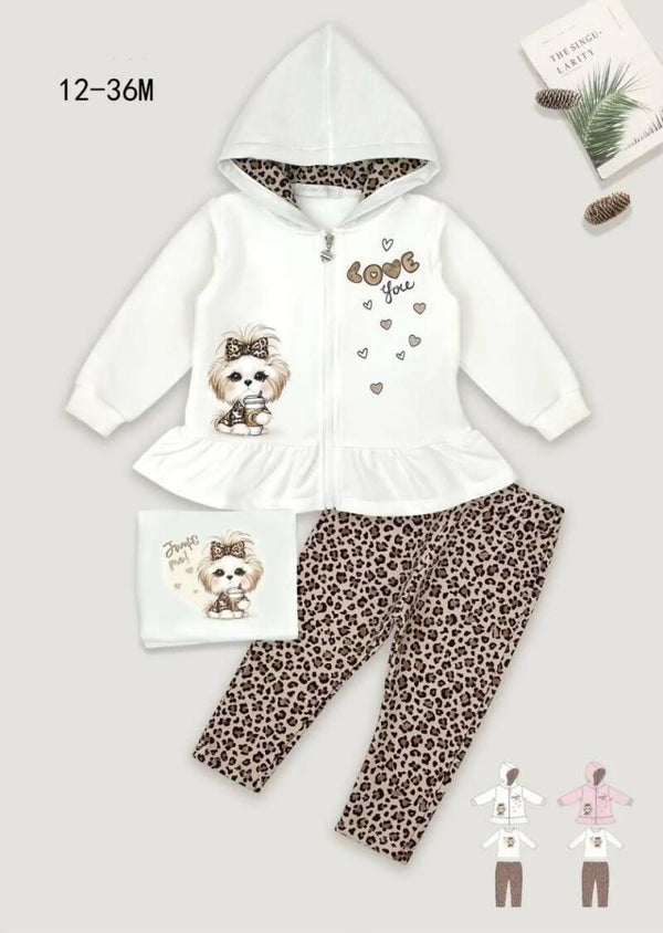 Meisjes setje 3 delig