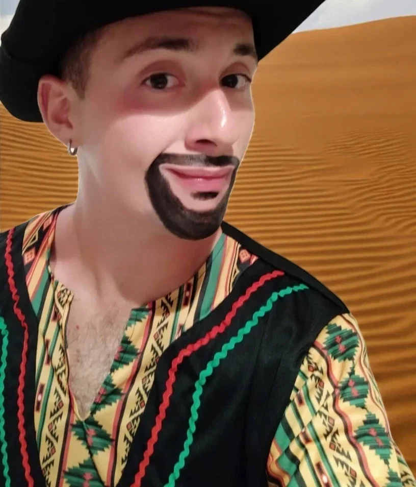 Cowboy themed children’s dance party entertainer in London