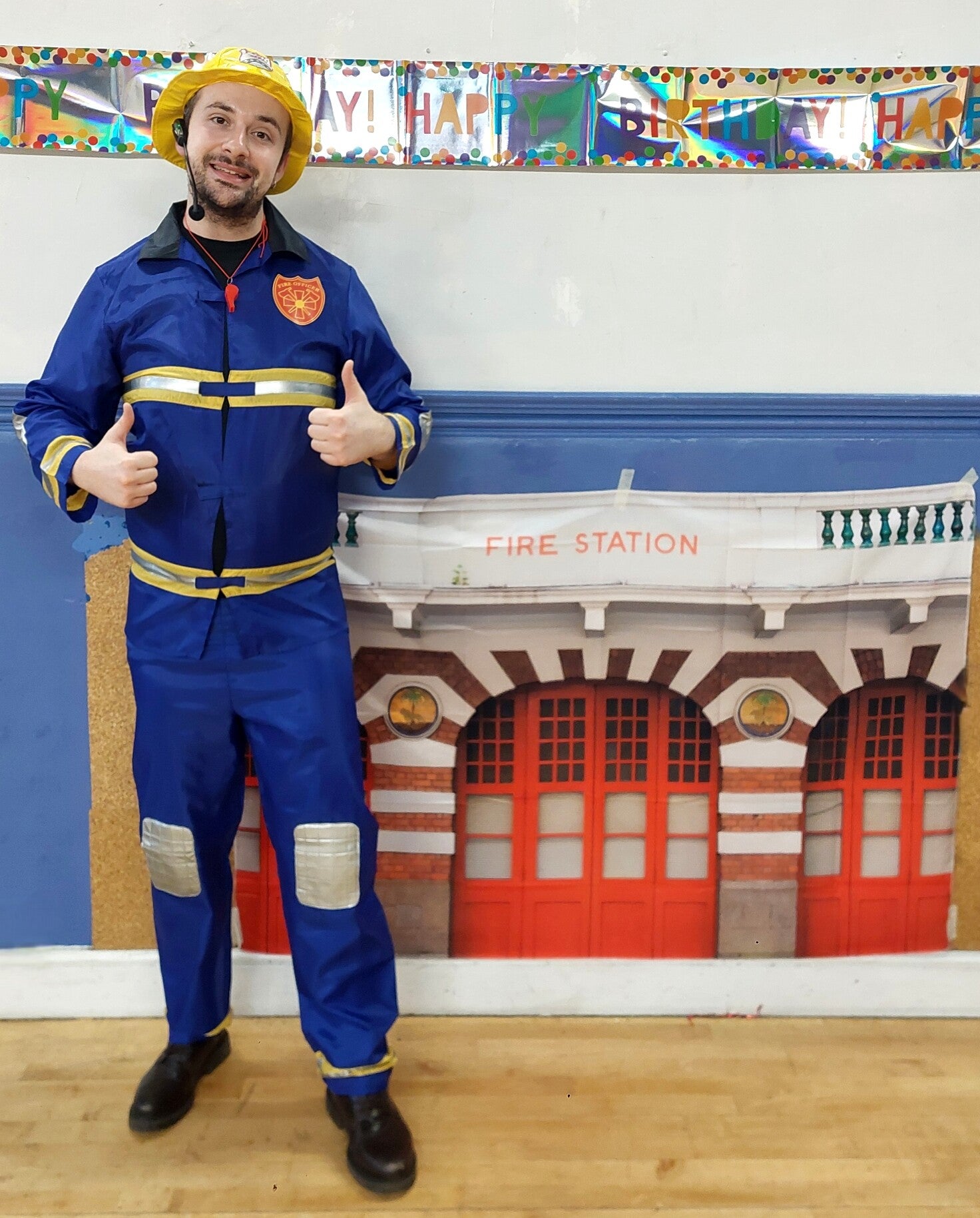 fireman sam themed children’s dance party entertainer in London