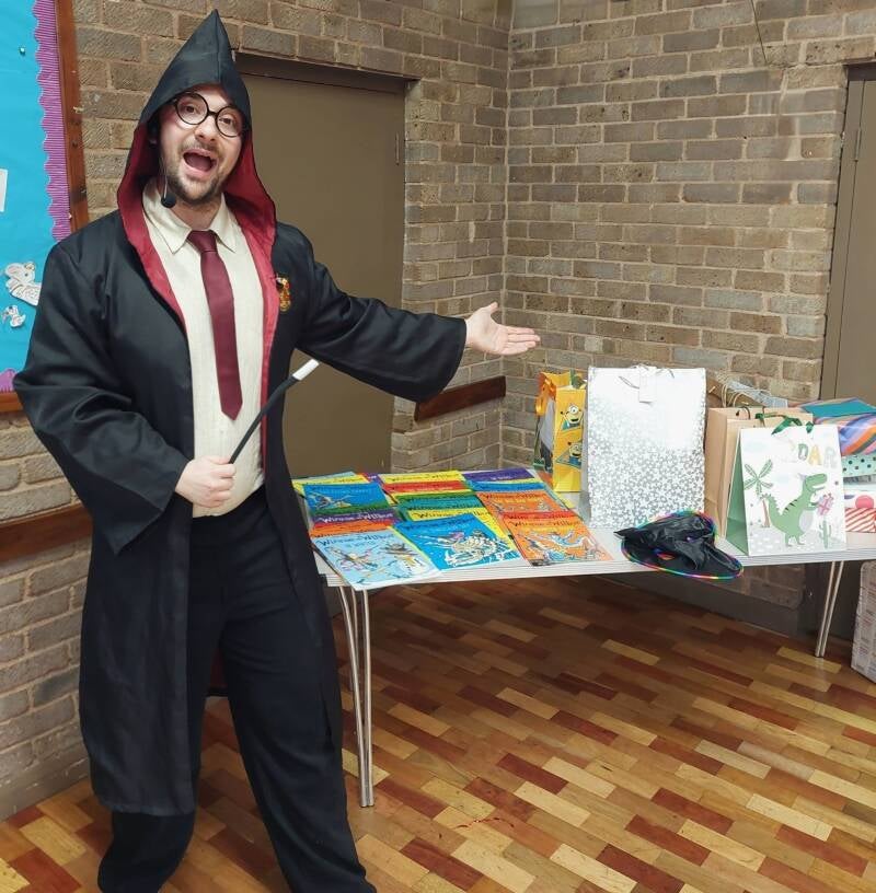 Harry Potter themed children’s party entertainer in London