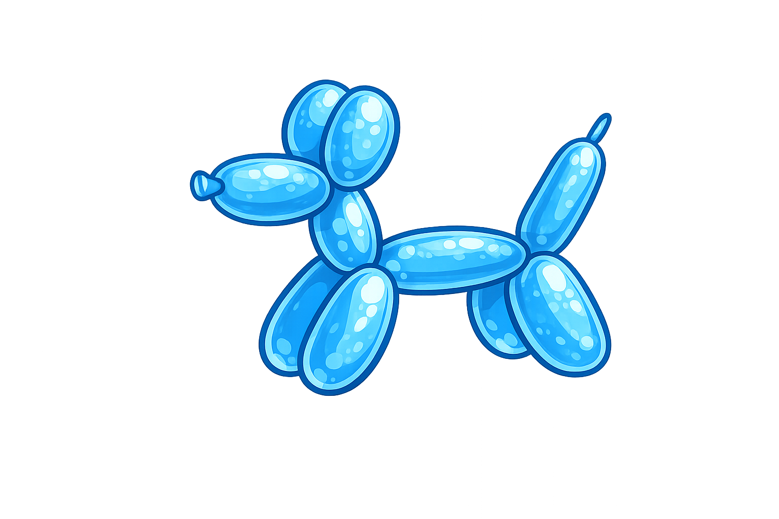 balloon modelling at a children’s birthday party