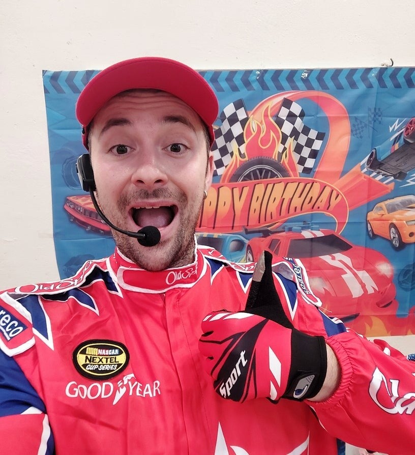 hot wheels themed children’s party entertainer in London