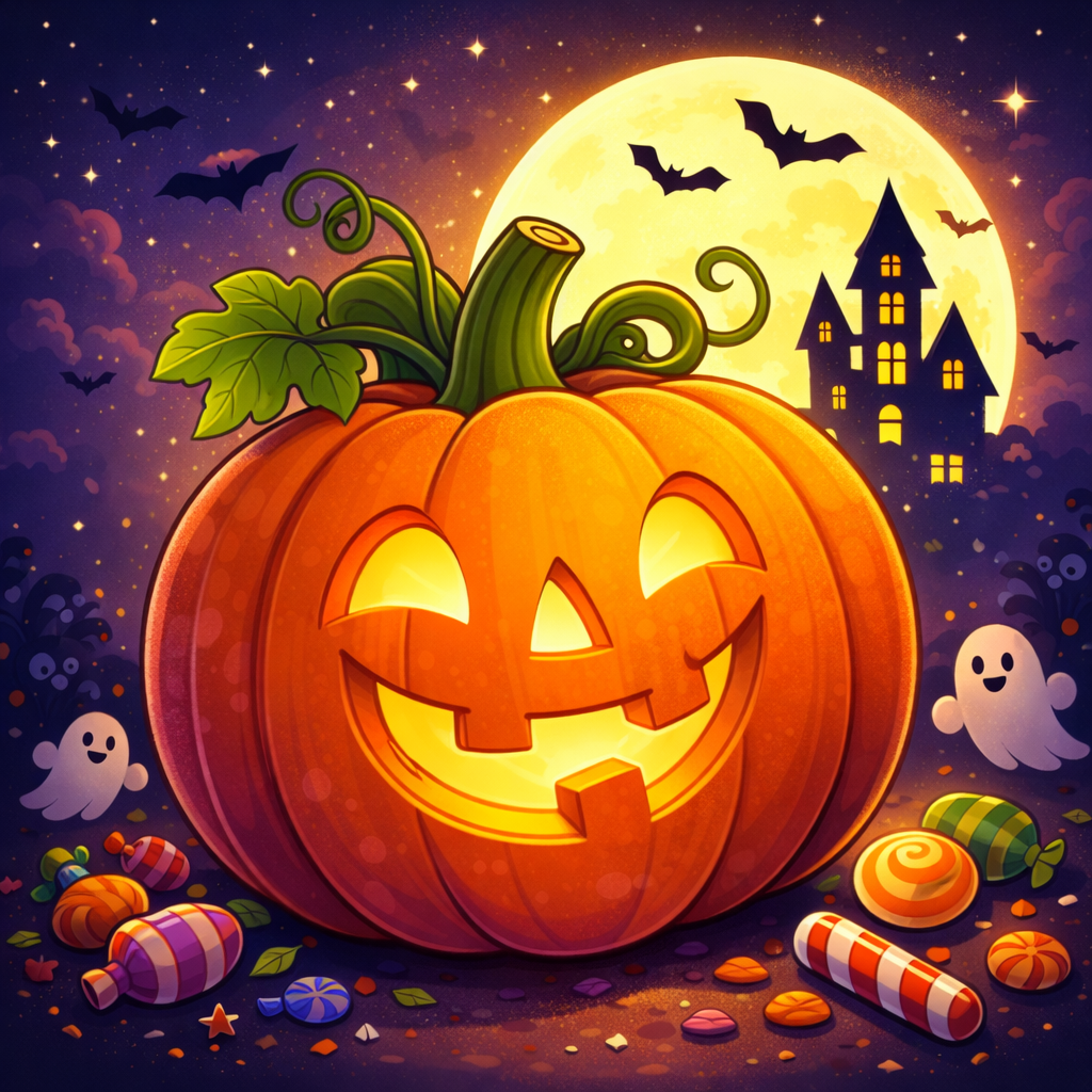 Halloween themed children’s party entertainer in London