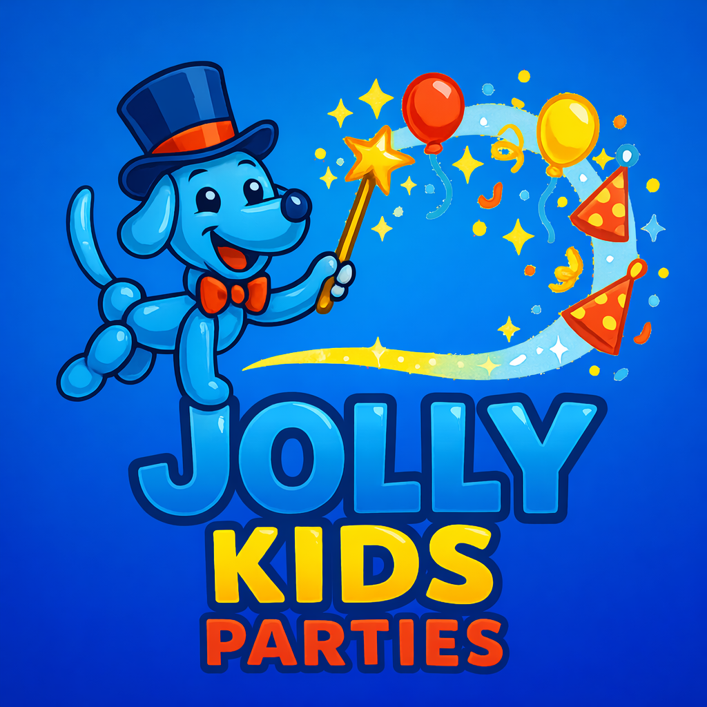 Jolly Kids Party entertainer in London with games, music and dancing