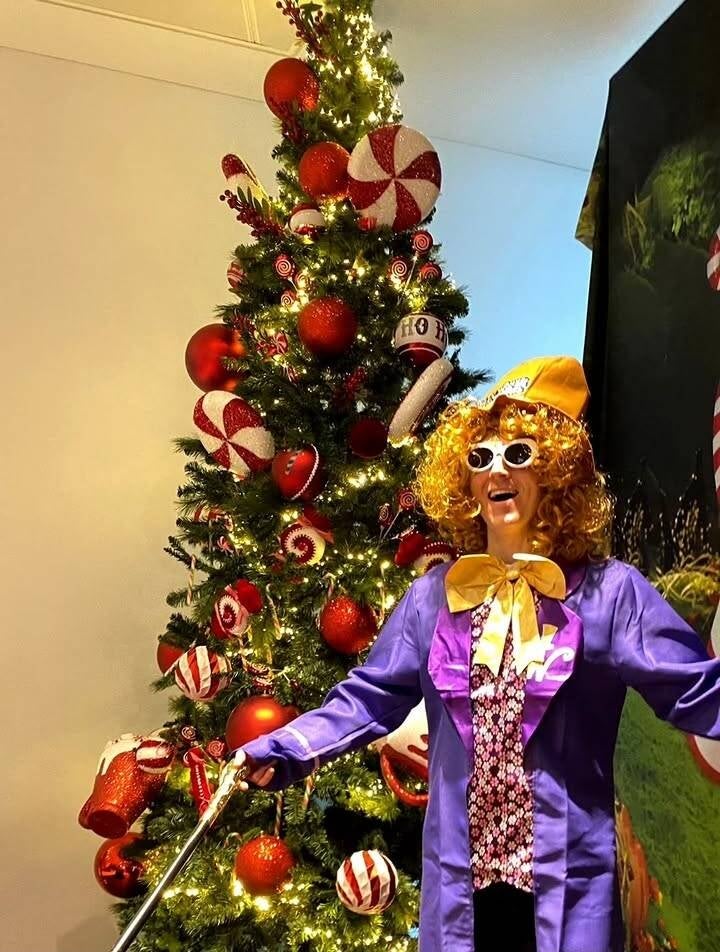 christmas office entertainer in london