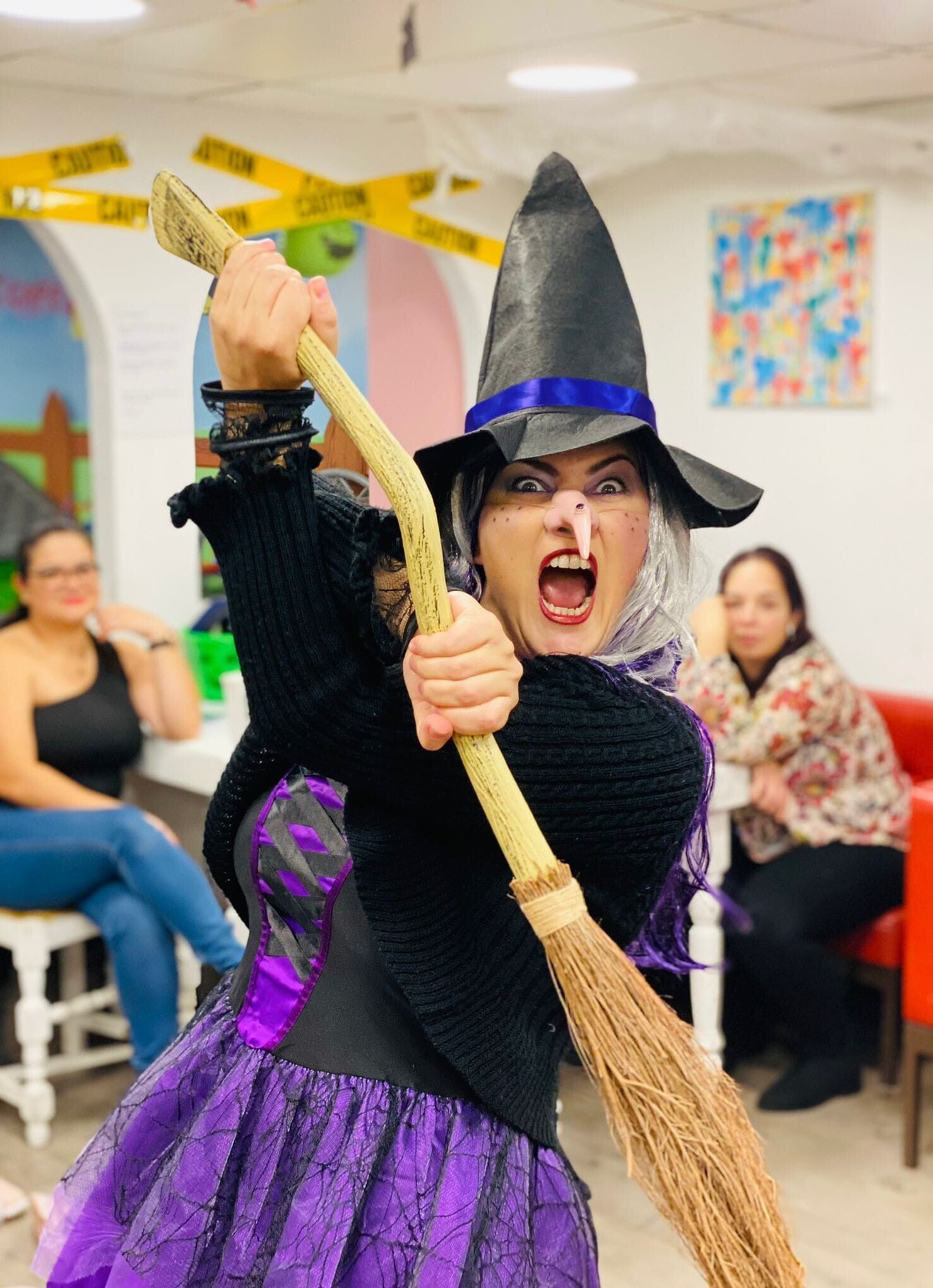 spooky themed party entertainer in London