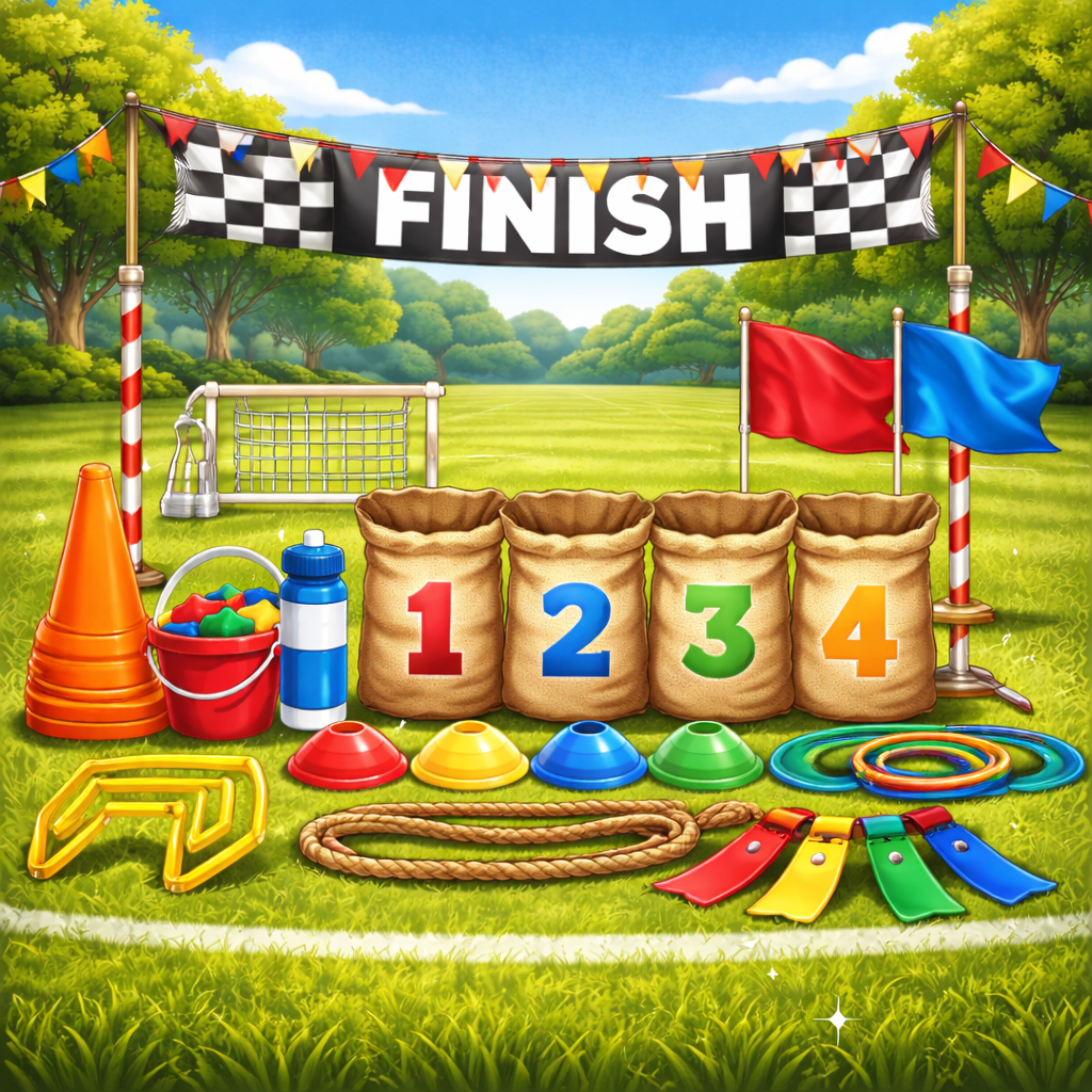 Relay races children’s party entertainer in London