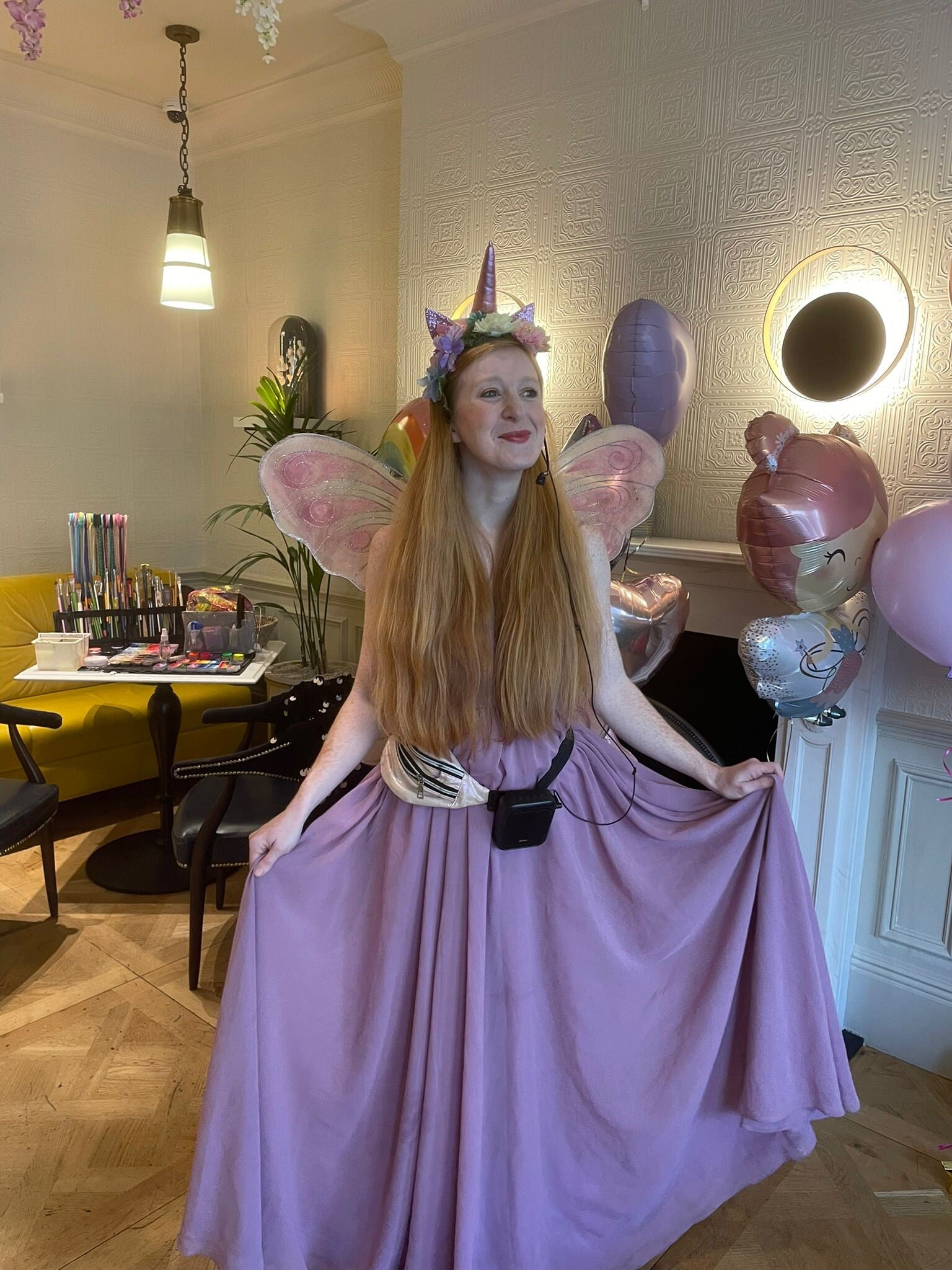 Fairy themed children’s dance party entertainer in London