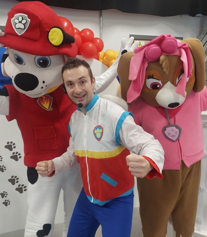 Ryder themed children’s party entertainer in London