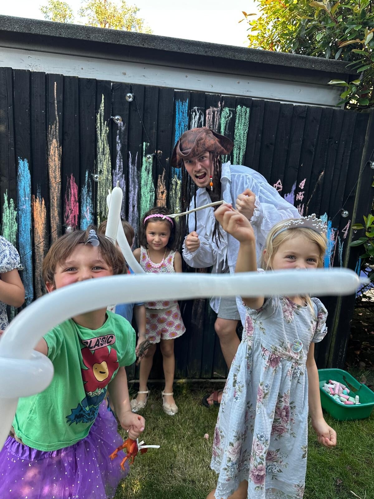 pirate themed children’s party entertainer in London