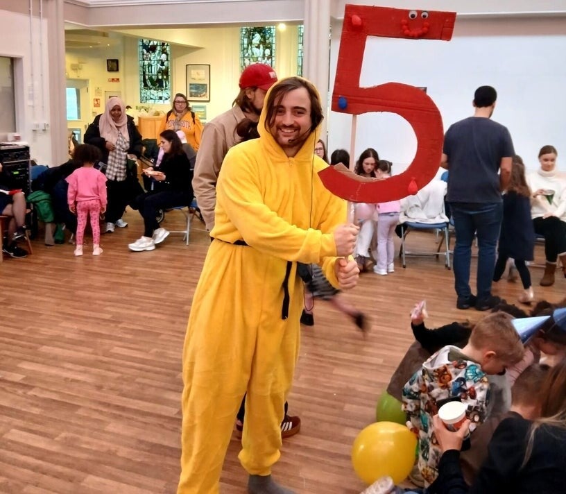 Pokemon themed children’s dance party entertainer in London