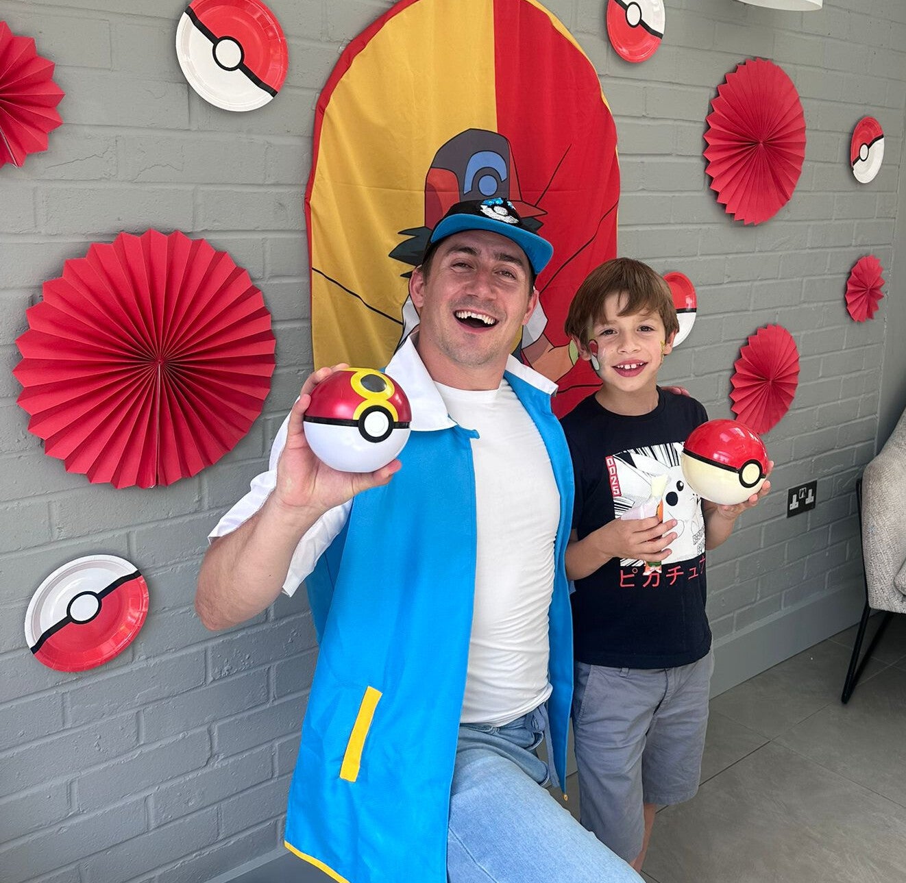 Pokemon themed children’s dance party entertainer in London