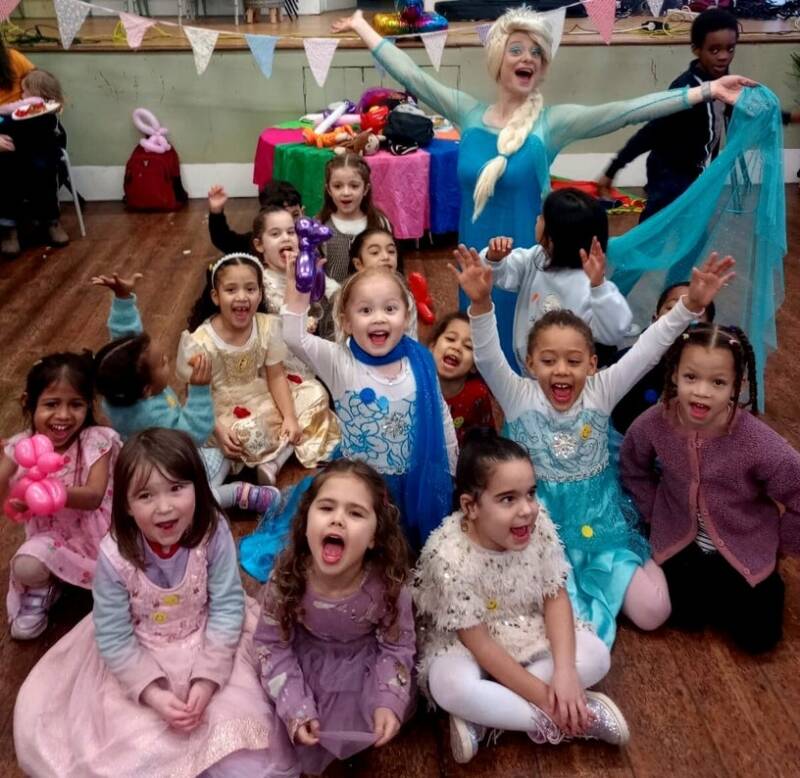 Princess themed children’s party entertainer in London