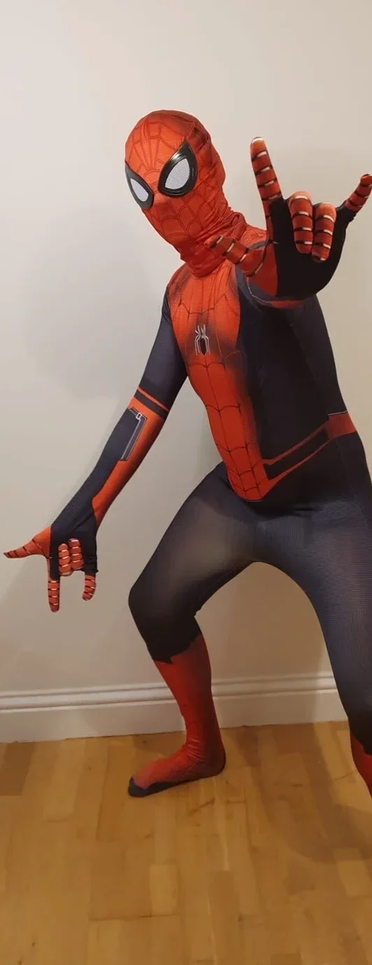Spiderman themed children’s dance party entertainer in London
