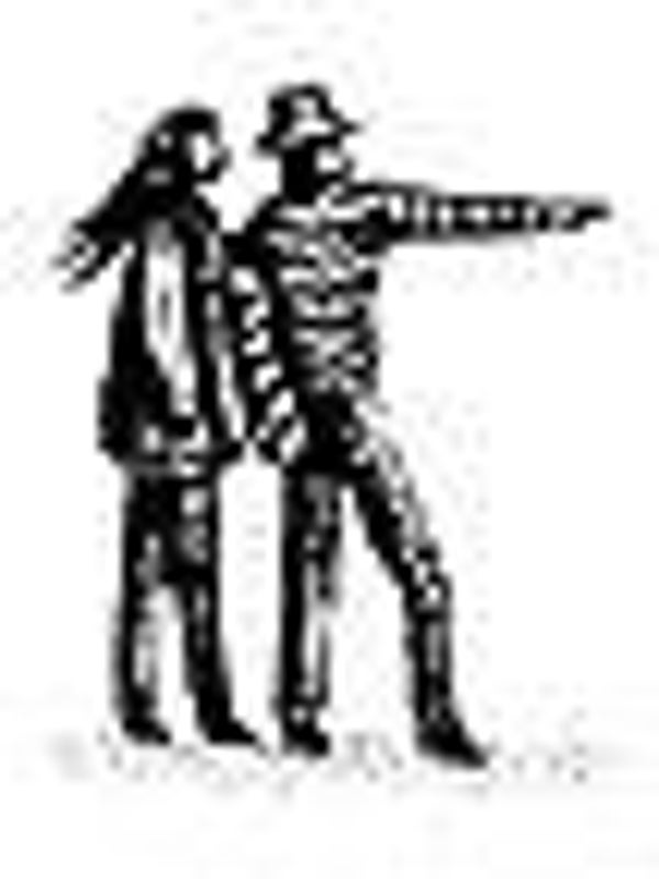 156A Pointing "look at that"