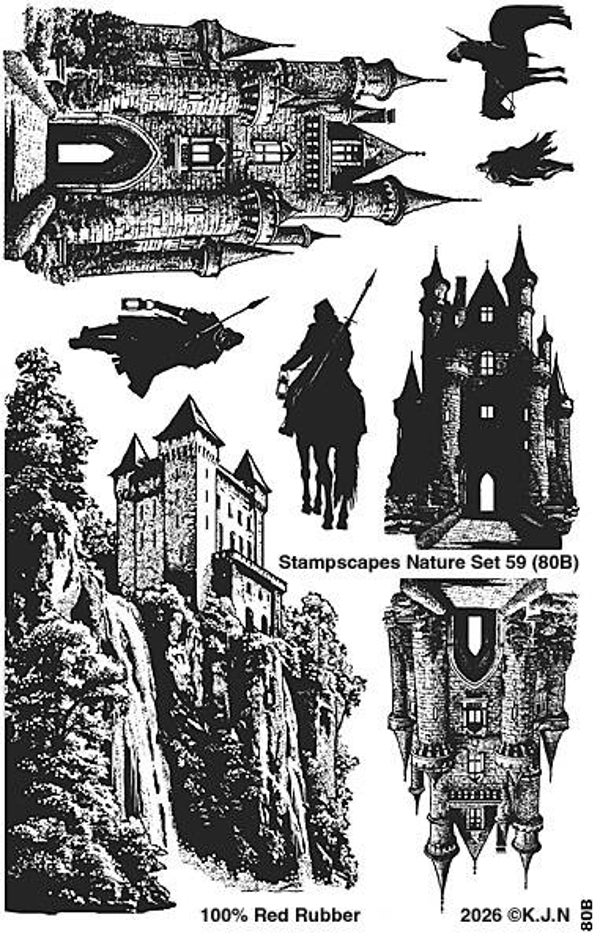 80B-UM Nature sheet 59 Castles