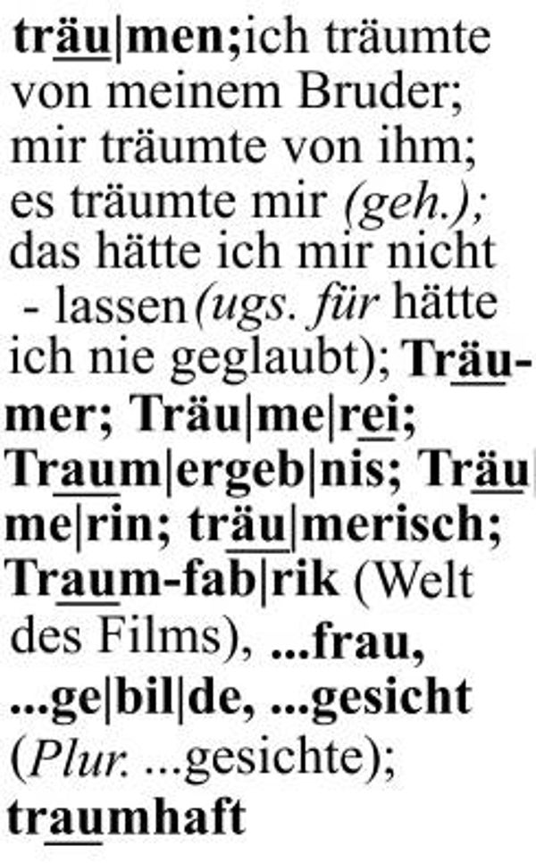 SW F09036/88 Träumen5