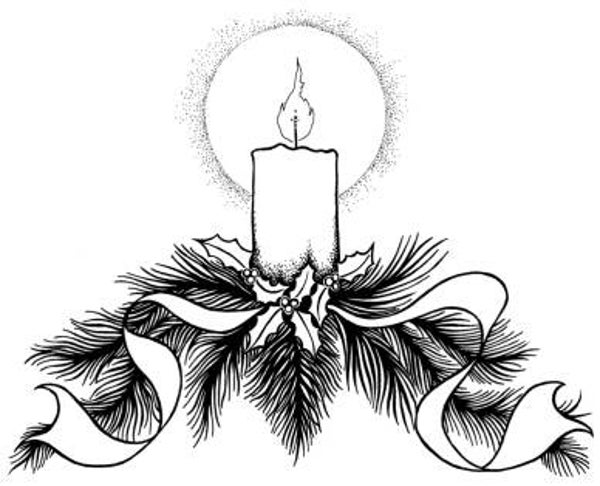 SW G10057/110 Kerstkaars