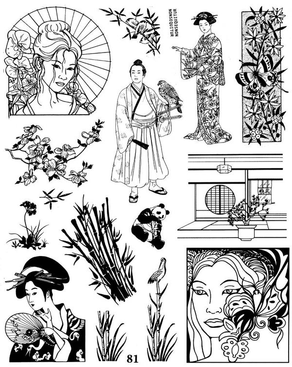 NSPL081 Plate 081 Springtime in the Orient