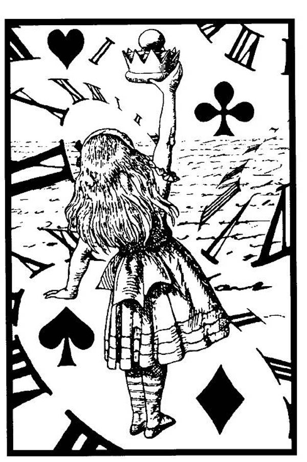 NS Q6101 Alice with clock collage