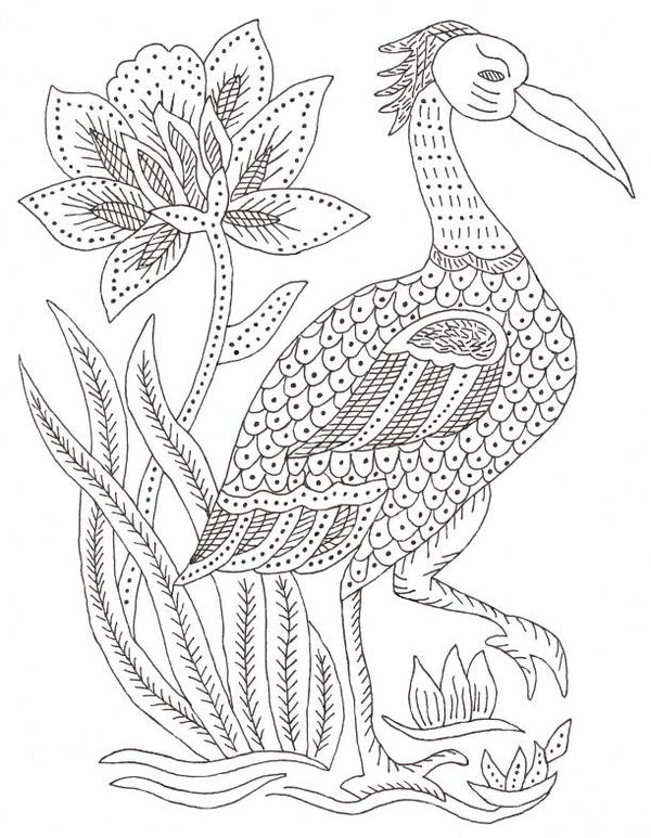 SW R07033/59 Watervogel groot