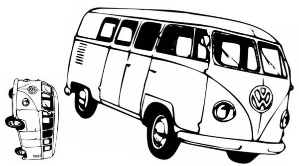 SW R18025/209 Volkswagenbus (2x)