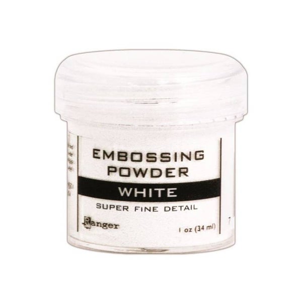 Embossingpoeder White superfine