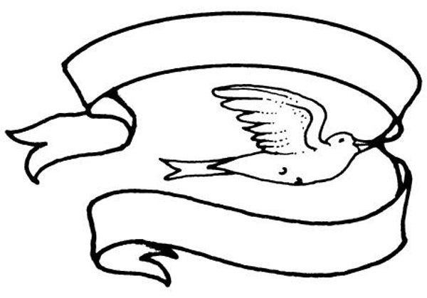 SW G16015/192 Vogel met vaandel