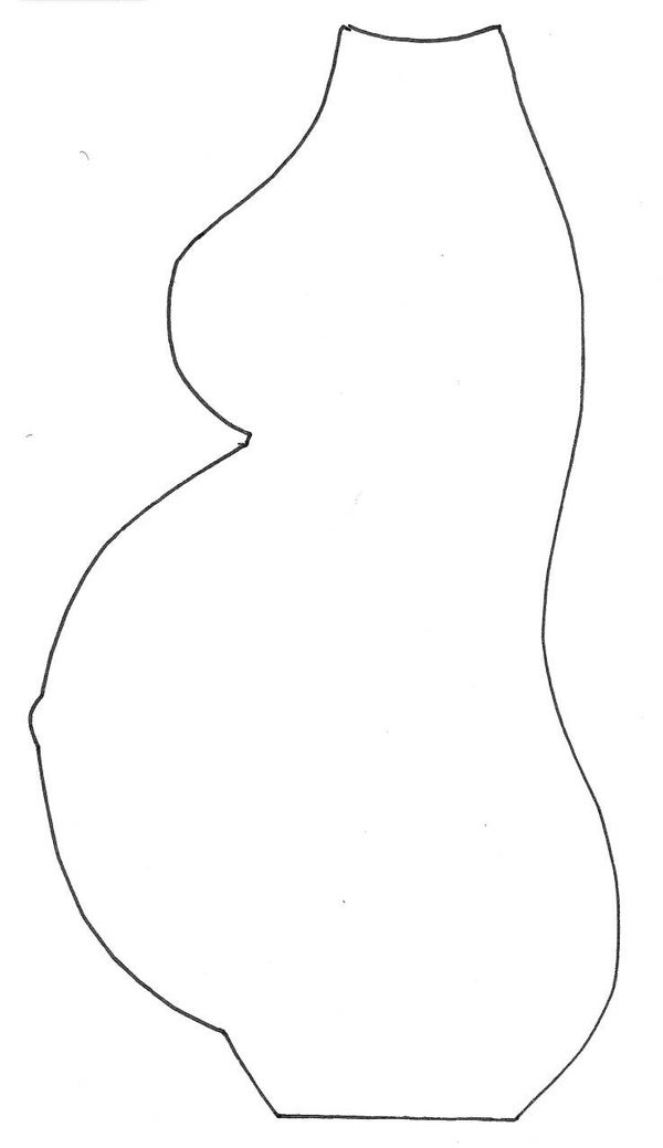 FAS S3203 Pregnant body shape