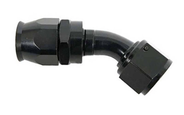 AN-04 45Grader teflonkobling sort