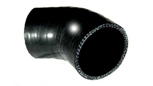 Silikonslange 45 graders 4" (102mm)