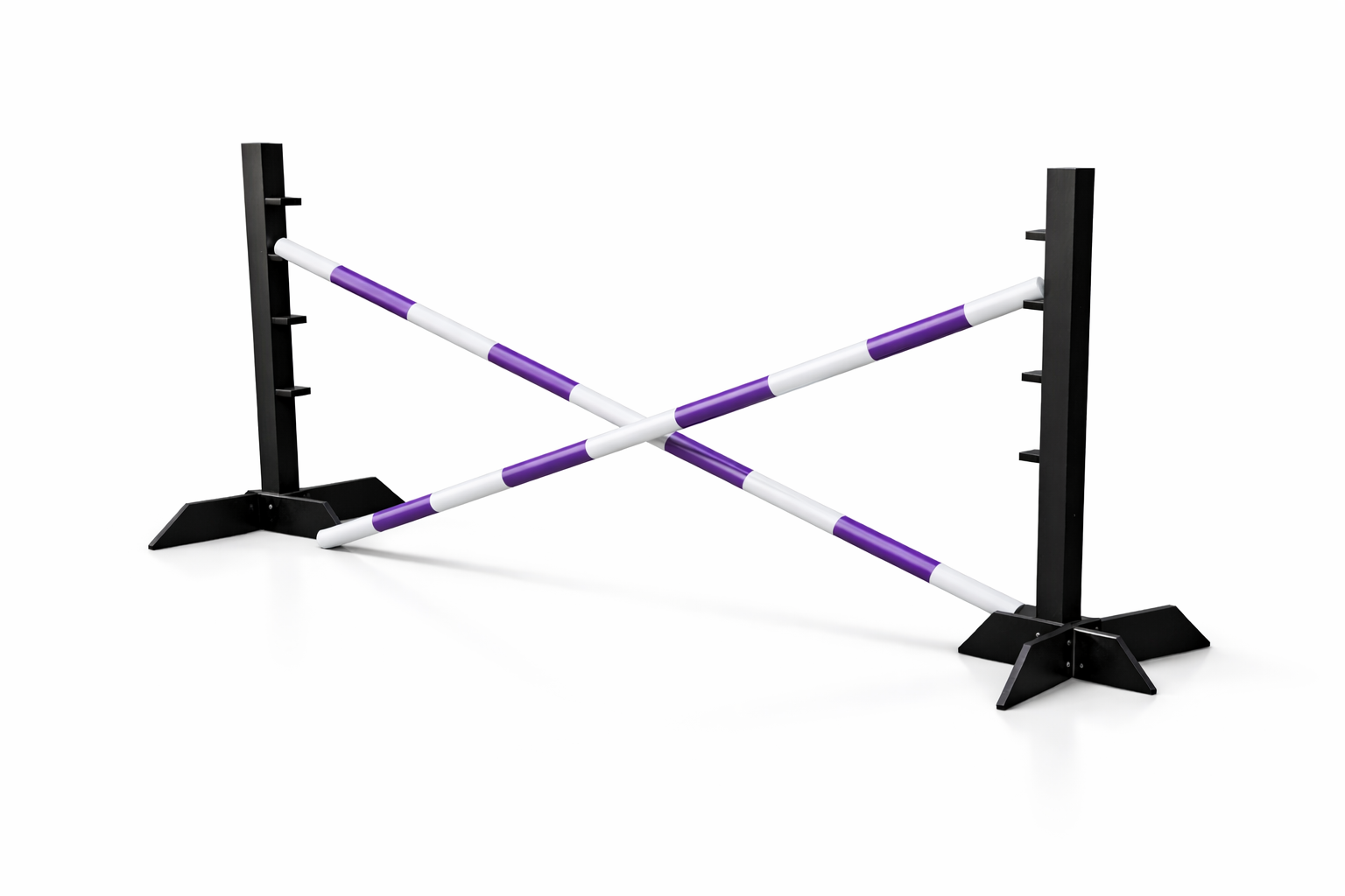 Mini Jump Hindernisset Klein – 2 Staanders & 2 Balken (1 Hindernis)