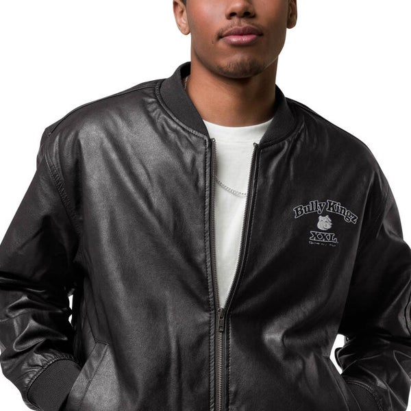 Schwarze Bomberjacke XXL  Bully Kingz Size XL